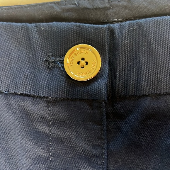 NWOT Tory Burch Navy Blue Shorts - Picture 2 of 11